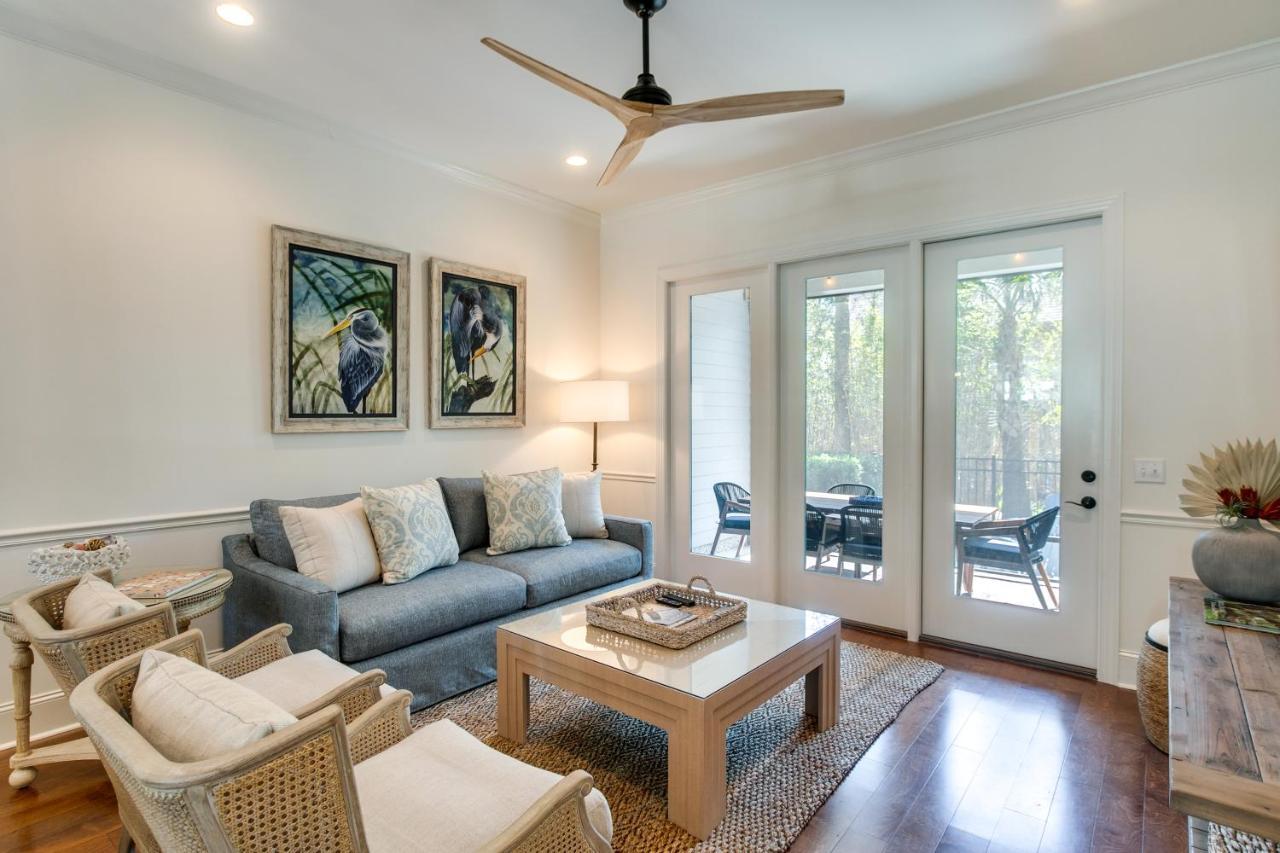 Luxe Jekyll Island Home With Beach And Pool Access Ngoại thất bức ảnh