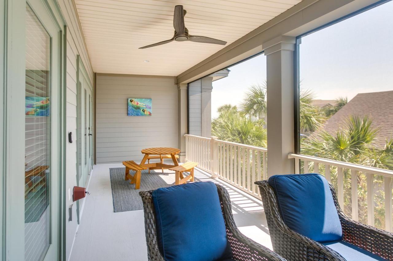 Luxe Jekyll Island Home With Beach And Pool Access Ngoại thất bức ảnh
