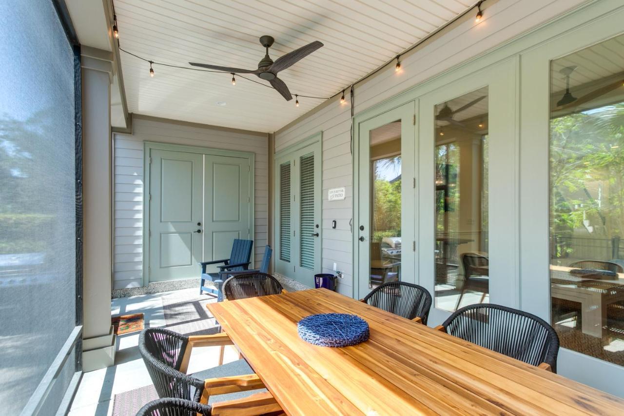 Luxe Jekyll Island Home With Beach And Pool Access Ngoại thất bức ảnh
