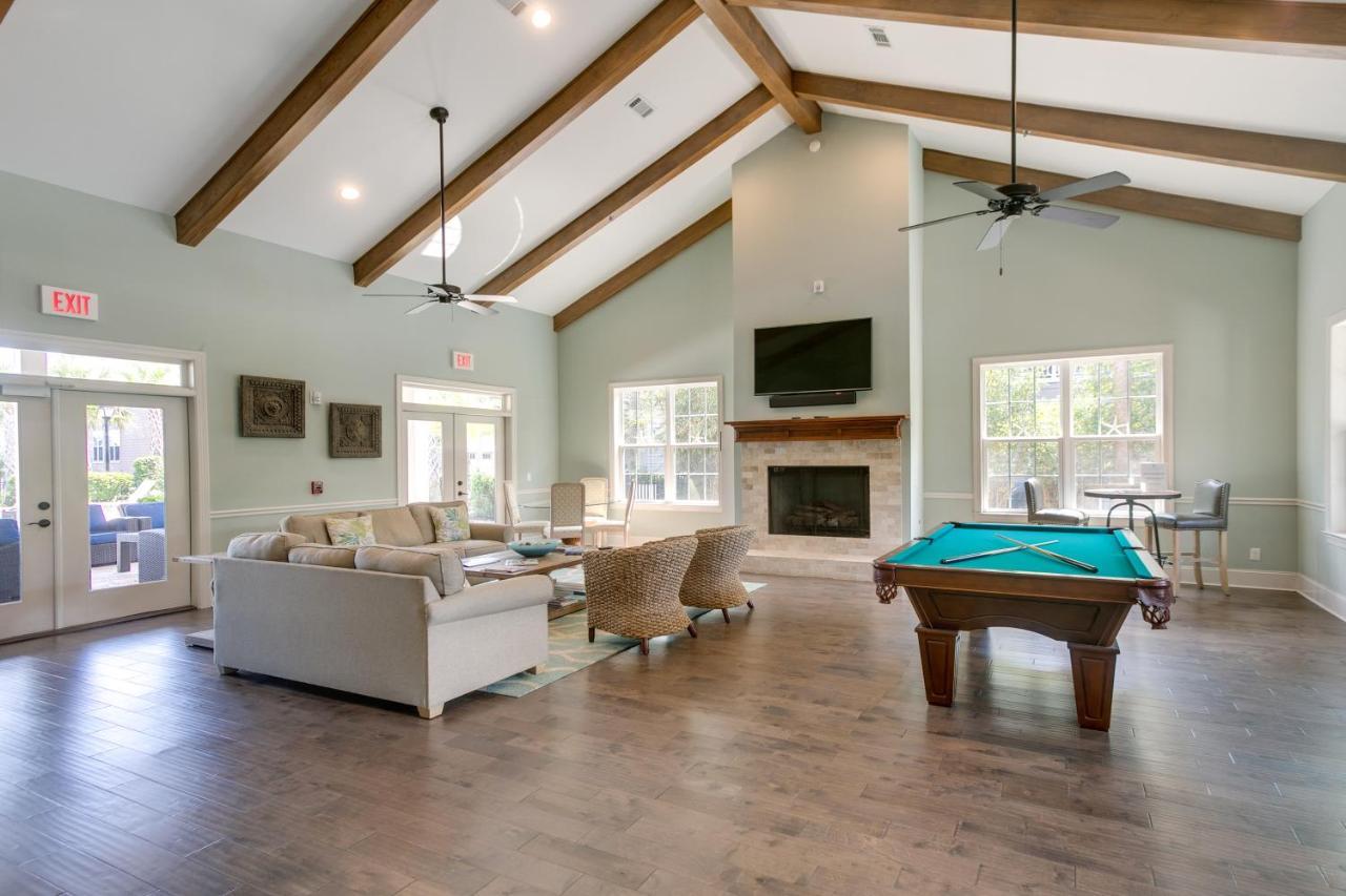 Luxe Jekyll Island Home With Beach And Pool Access Ngoại thất bức ảnh